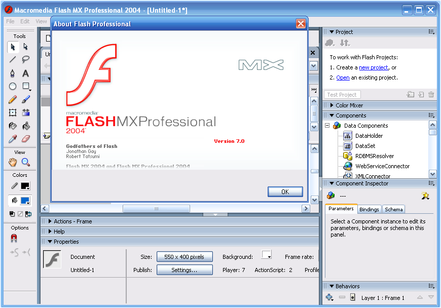 Macromedia flash mx 6 free. download full version